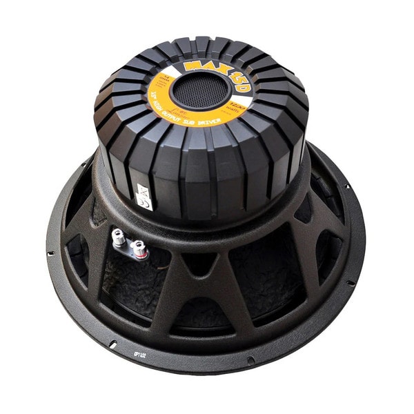 Main product image for Lanzar MAX15D 15" Pro Woofer DVC 4 Ohms per Coil267-486